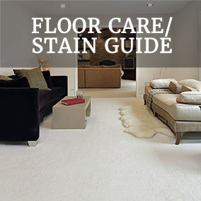 FLOOR CARE/ STAIN GUIDE